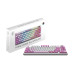 Клавіатура механічна MSI FORGE GK600 TKL W VIOLET UA 83key, mechanical Linear, USB-A, Wireless, Bluetooth, EN/UKR/RU, RGB, фіолетовий Клавіатура механічна MSI FORGE GK600 TKL W VIOLET UA 83key, mechanical Linear, USB-A, Wireless, Bluetooth, EN/UKR/RU, RGB, фіолетовий