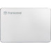 Портативний жорсткий диск Transcend 2TB USB 3.1 Type-C StoreJet 25C3S Срібний