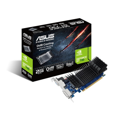 Відеокарта ASUS GeForce GT 730 2GB GDDR5 Silent loe GT730-SL-2GD5-BRK Відеокарта ASUS GeForce GT 730 2GB GDDR5 Silent loe GT730-SL-2GD5-BRK
