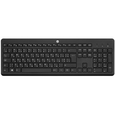 Клавіатура мембранна HP 230, 106key, WL, EN/UK, чорний