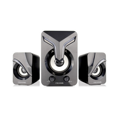 Акустична система MICROLAB U-270 2.1, 11W, USB, LED, чорний Акустична система MICROLAB U-270 2.1, 11W, USB, LED, чорний