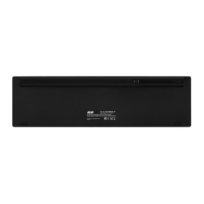 Клавіатура ножнична 2E KS270 109key, WL/BT, EN/UK, сіро-чорний