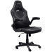 Крісло Trust GXT703 Riye, ПУ шкіра, Foldable Armrests, чорний