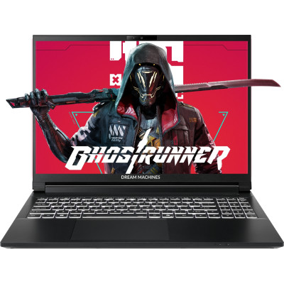 Ноутбук Dream Machines RT5060-15 15.3FHD+ IPS, AMD AI 9 HX 370, 32GB, F1TB, NVD5060-8, DOS, чорний