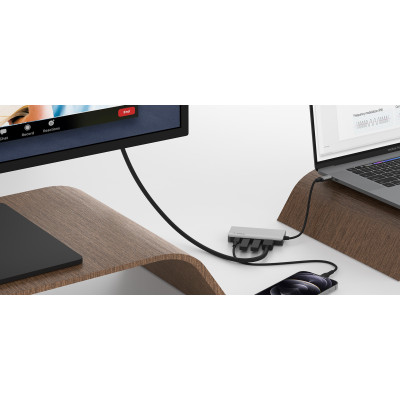 Хаб Belkin USB-C 4в1 HDMI/2хUSB-A/USB-C Хаб Belkin USB-C 4в1 HDMI/2хUSB-A/USB-C