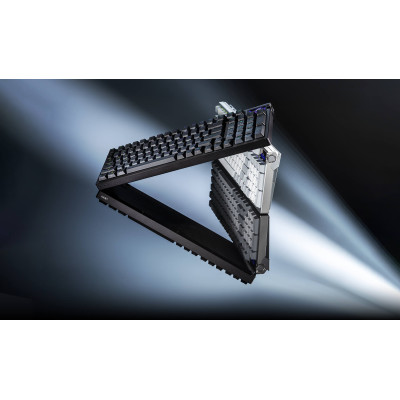 Клавіатура механічна ASUS ROG Azoth 96 HE, 96key, HFX V2 Magnetic Switches, USB-A/WL/BT, EN, RGB, чорний