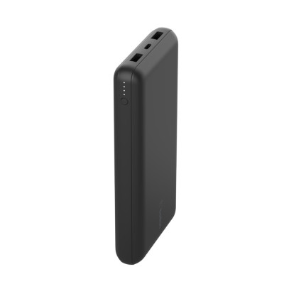 Акумулятор портативний літій-іонний Power Bank Belkin 20000мА·год, 15Вт, 2хUSB-A/USB-C, чорний Акумулятор портативний літій-іонний Power Bank Belkin 20000мА·год, 15Вт, 2хUSB-A/USB-C, чорний