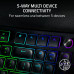 Клавіатура мембранна Razer Pro Type Ergo, 118key, USB-A/WL/BT, EN, RGB, чорний