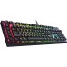 Клавіатура механічна Razer BlackWidow V4 X, 110key, Yellow Switch, USB-A, EN/RU, RGB, чорний
