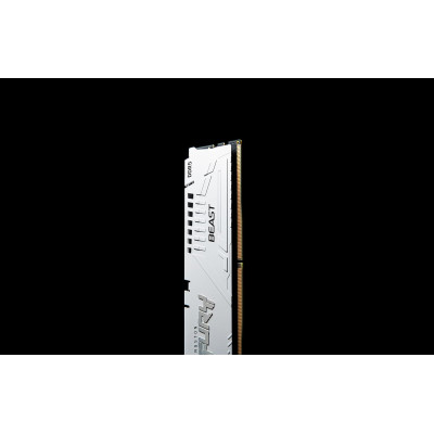 Пам'ять ПК Kingston DDR5 64GB KIT (32GBx2) 5600  FURY Beast Білий