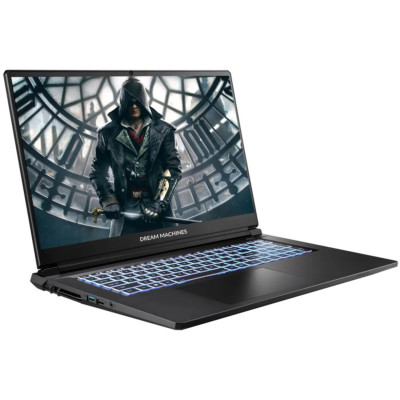 Ноутбук Dream Machines RT5050-17 17.3FHD IPS, AMD R7 H255, 16GB, F512GB, NVD5050-8, DOS, чорний
