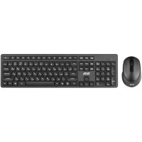 Комплект клавіатура та миша 2E MK420 WL, EN/UK/RU, чорний Комплект клавіатура та миша 2E MK420 WL, EN/UK/RU, чорний