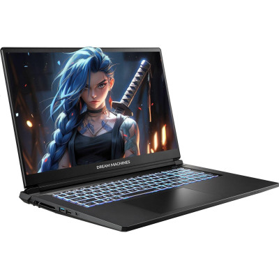 Ноутбук Dream Machines RG5050-17 17.3FHD IPS, Intel i5-13420H, 16GB, F512GB, NVD5050-8, DOS, чорний