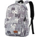 Рюкзак 2Е, TeensPack Cats, сірий