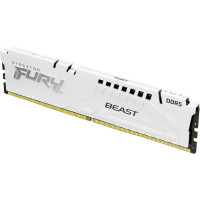 Пам'ять ПК Kingston DDR5 64GB KIT (32GBx2) 5600  FURY Beast Білий