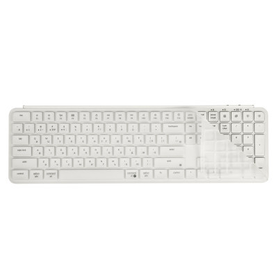 Клавіатура мембрана Keychron B6 Pro, USB/WL/BT, ivory white Клавіатура мембрана Keychron B6 Pro, USB/WL/BT, ivory white