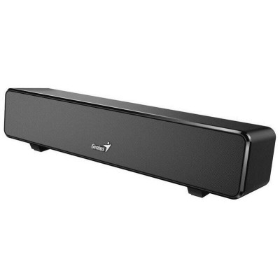 Акустична система Genius SOUNDBAR 100, 1.0, USB-А, mini-jack, чорний Акустична система Genius SOUNDBAR 100, 1.0, USB-А, mini-jack, чорний