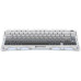 Клавіатура механічна GravaStar Mercury K1 80keys, GravaStar x Kailh Cheery Pink, EN, BT/WL/USB, білий