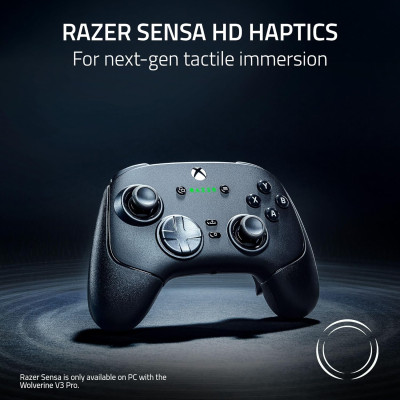 Геймпад Razer Wolverine V3 Pro для Xbox X|S & PC, USB-A/WL, 3м, чорний