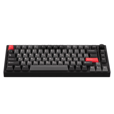 Клавіатура механічна Lemokey P1 Pro 84Key, Keychron Super Banana, WL/BT/USB-A, QMK/VIA, Hot-Swap, EN/UKR, RGB, Knob, Carbon Black Клавіатура механічна Lemokey P1 Pro 84Key, Keychron Super Banana, WL/BT/USB-A, QMK/VIA, Hot-Swap, EN/UKR, RGB, Knob, Carbon Black