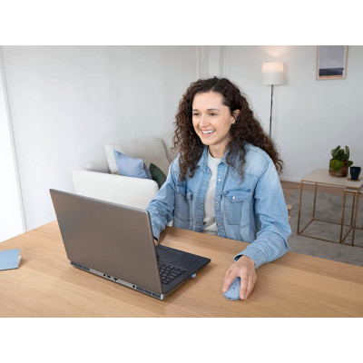 Миша Trust Puck Rechargeable, Ultra-Thin, BT/WL, Silent, синій Миша Trust Puck Rechargeable, Ultra-Thin, BT/WL, Silent, синій