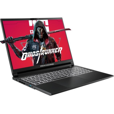 Ноутбук Dream Machines RT5060-15 15.3FHD+ IPS, AMD AI 9 HX 370, 32GB, F1TB, NVD5060-8, DOS, чорний