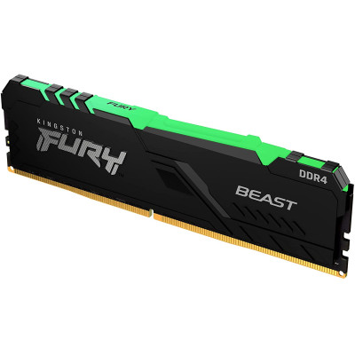 Пам'ять ПК Kingston DDR4 32GB 3600 FURY Beast RGB
