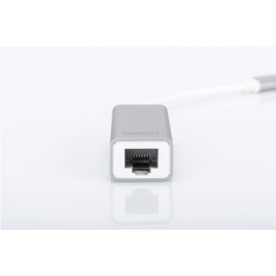 Адаптер DIGITUS USB-C - 10/100/1000 Mbps Ethernet Адаптер DIGITUS USB-C - 10/100/1000 Mbps Ethernet