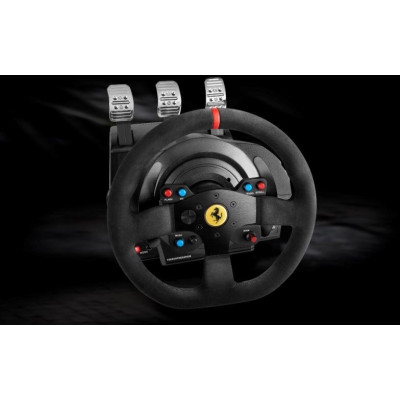 Кермо і педалі Thrustmaster T300 Ferrari Integral RW Alcantara edition, Офіційна ліцензія Ferrari та Sony, PC/PS3/PS4/PS5