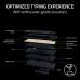 Клавіатура механічна Razer BlackWidow V4 Low-profile TKL HyperSpeed, 87key, Green Switch, USB-A/WL/BT, EN, RGB, чорний