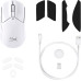 Миша HyperX Pulsefire Haste 2 mini, RGB, USB-A/WL/BT, білий