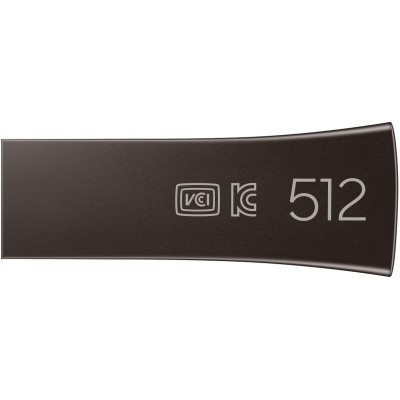 Накопичувач Samsung 512GB USB 3.1 Type-A Bar Plus Сірий
