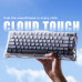 Клавіатура механічна GravaStar Mercury K1 80keys, GravaStar x Kailh Cheery Pink, EN, BT/WL/USB, білий Клавіатура механічна GravaStar Mercury K1 80keys, GravaStar x Kailh Cheery Pink, EN, BT/WL/USB, білий