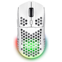 Миша Trust GXT 929 Helox, WL/USB-A, білий