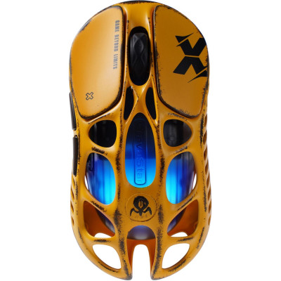 Миша GravaStar Mercury X, BT/WL/USB-A, RGB, Battle-Worn Yellow Миша GravaStar Mercury X, BT/WL/USB-A, RGB, Battle-Worn Yellow