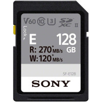 Карта пам'яті Sony SDXC 128GB C10 UHS-II U3 V60 R270/W100MB/s Entry Карта пам'яті Sony SDXC 128GB C10 UHS-II U3 V60 R270/W100MB/s Entry
