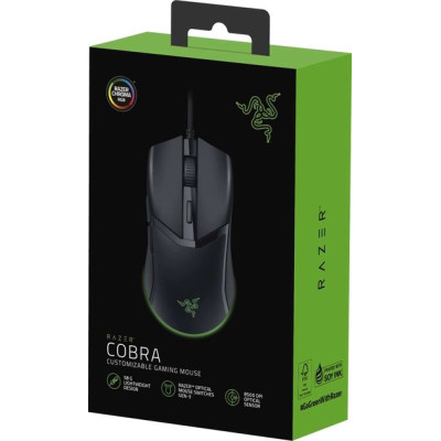 Миша Razer Cobra, RGB, USB-A, чорний Миша Razer Cobra, RGB, USB-A, чорний