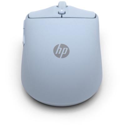 Миша HP 400 Quiet, WL/BT, блакитний