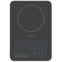 Акумулятор портативний літій-іонний Power Bank Belkin 10000мА·год, 20Вт/Qi2 7.5Вт, Slim Magnetic Ring, чорний
