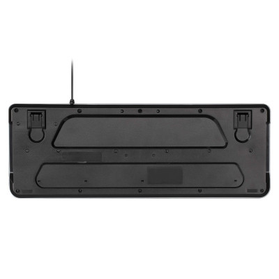 Клавіатура мембранна 2E KS120 104key, USB-A, EN/UK, White LED, чорний