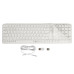 Клавіатура мембрана Keychron B6 Pro, USB/WL/BT, ivory white Клавіатура мембрана Keychron B6 Pro, USB/WL/BT, ivory white