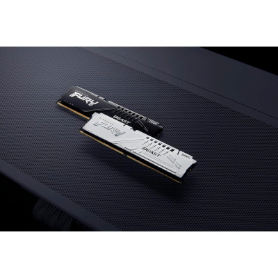 Пам'ять ПК Kingston DDR5  16GB 6000 FURY Beast EXPO Білий