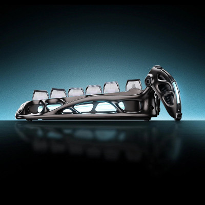 Клавіатура магнітна GravaStar Mercury V75 Pro 80keys, Magnetic Jade Gaming, 8K, USB-A, RGB, Cyberpunk