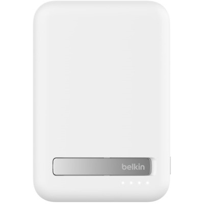 Акумулятор портативний літій-іонний Power Bank Belkin 8000мА·год, 15Вт, Magnetic Qi2, білий Акумулятор портативний літій-іонний Power Bank Belkin 8000мА·год, 15Вт, Magnetic Qi2, білий