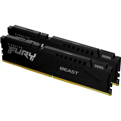 Пам'ять ПК Kingston DDR5 64GB KIT (32GBx2) 6000 FURY Beast EXPO