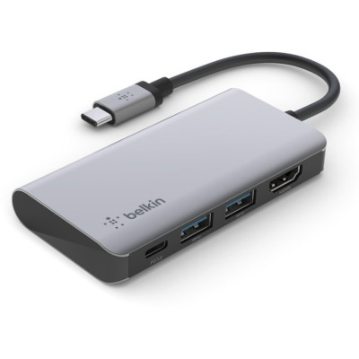 Хаб Belkin USB-C 4в1 HDMI/2хUSB-A/USB-C Хаб Belkin USB-C 4в1 HDMI/2хUSB-A/USB-C