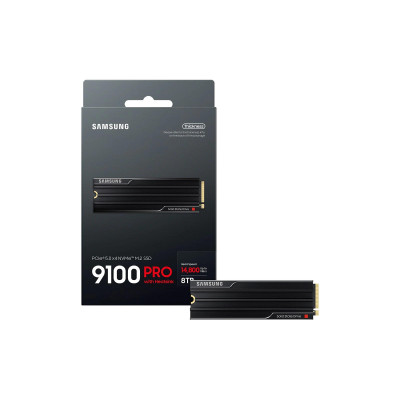Накопичувач SSD Samsung M.2 8TB PCIe 5.0 9100PRO + радіатор