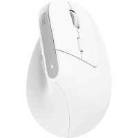 Миша Trust Bayo+ Multidevice Ergonomic, BT/WL/USB-A, біла