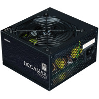 Блок живлення Zalman Decamax  (700W) 85%, 80 Plus, 120мм, 1xMB 24pin(20+4), 1xCPU 8(4+4)+4pin, 3xMolex, 6xSATA, 4xPCIe 8pin(6+2)