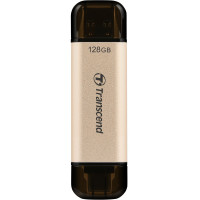 Накопичувач Transcend 128GB USB 3.2 Type-A + Type-C JetFlash 930 R420/W400MB/s Чорний